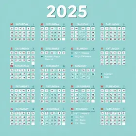 calendário escolar 2025