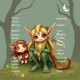 nomes para duendes