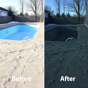 esvaziar piscina