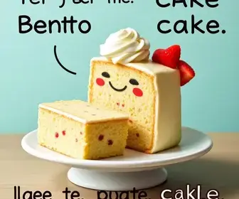Bentô Cake